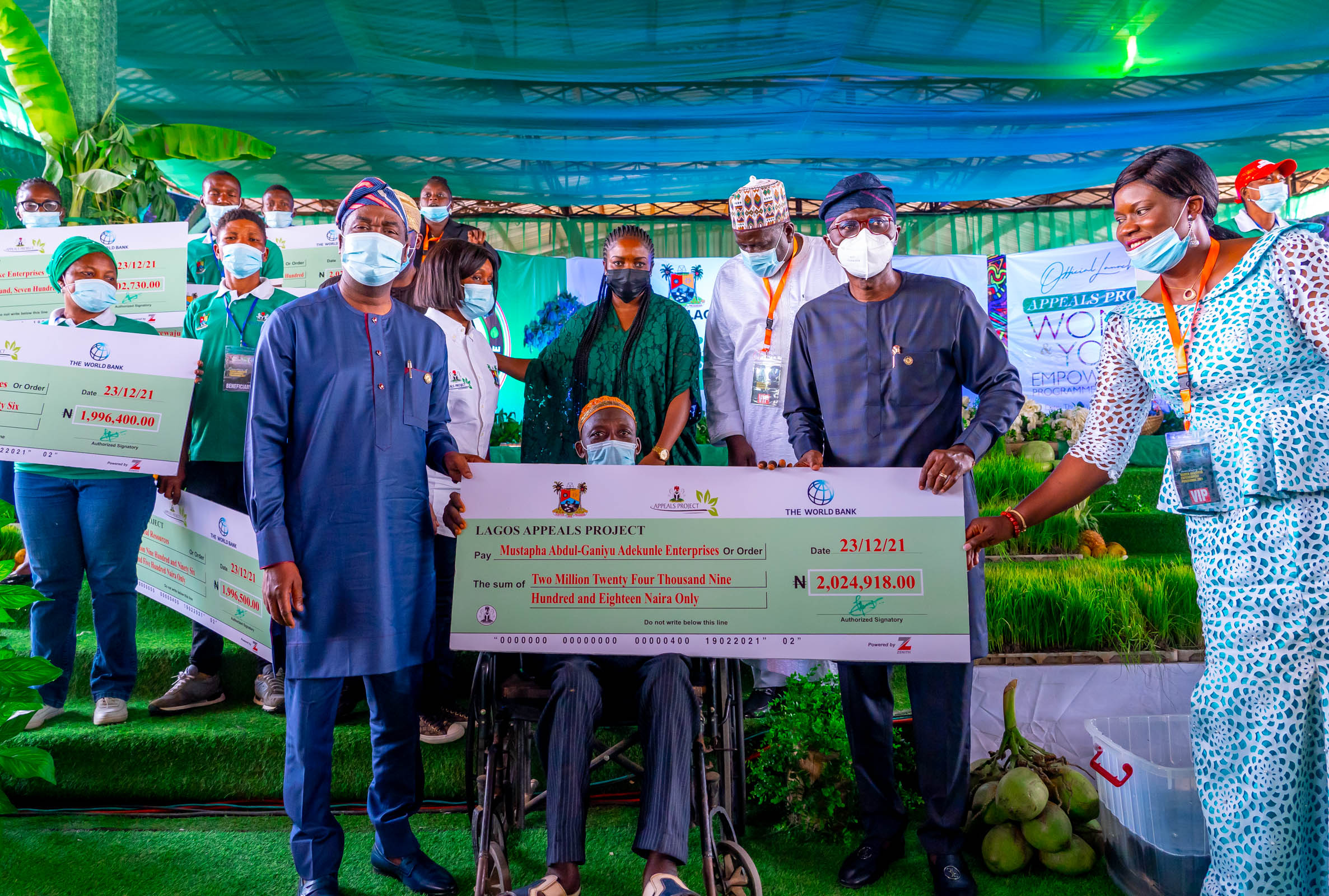 SANWO-OLU EMPOWERS 1,786 FARMERS WITH N3.6B UNDER APPEALS PROJECT WYEP